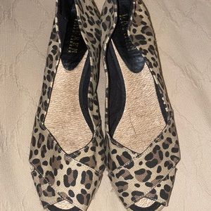 Ralph Lauren espadrilles sz91/2 Leopard print